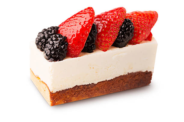 istock Traditional French cake with berries 535227761