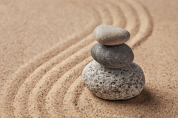 istock Japanese Zen stone garden 535228451