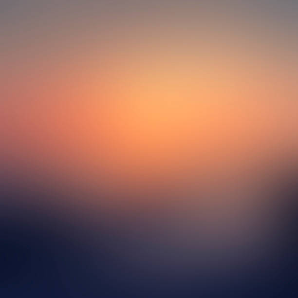 istock Blurred seascape at sunset in vintage style. for web design. 535228963
