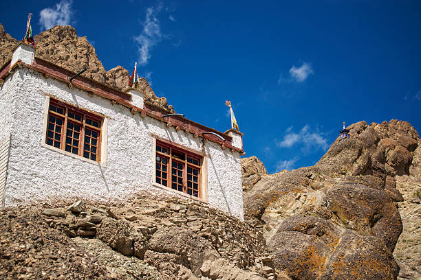 istock beautiful house in the complex of Hemis monastery 535229291