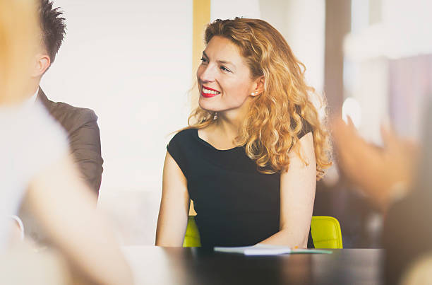 istock Business people attending a seminar 535233586