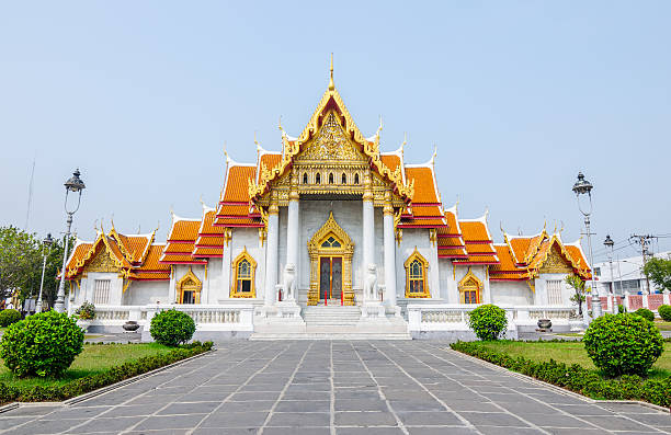 istock Wat Benjamaborphit or Marble Temple, Bangkok, Thailand 535238595