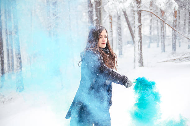 istock Colors in the winter snow 535238983