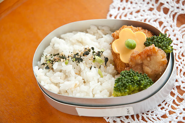 opening lunch bento box