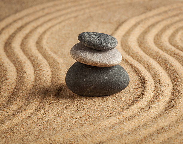 istock Japanese Zen stone garden 535239767