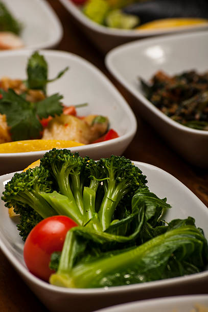 Appetizers and snacks plate in restaurant