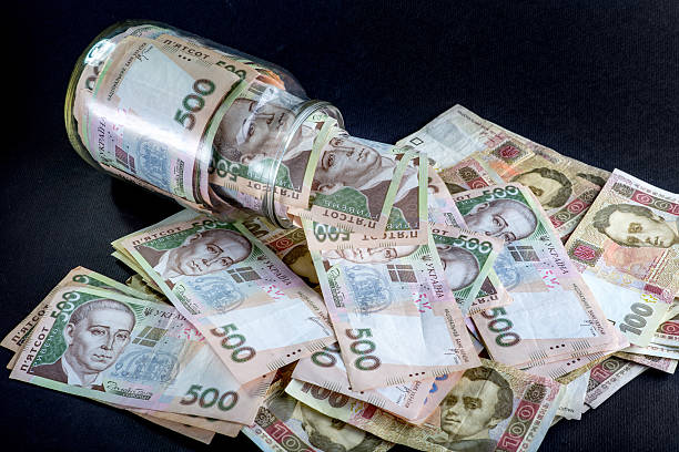istock Ukrainian money in the jar 535240765