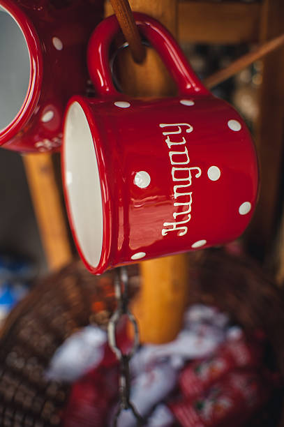 istock Red cup with the word Hungary 535241465