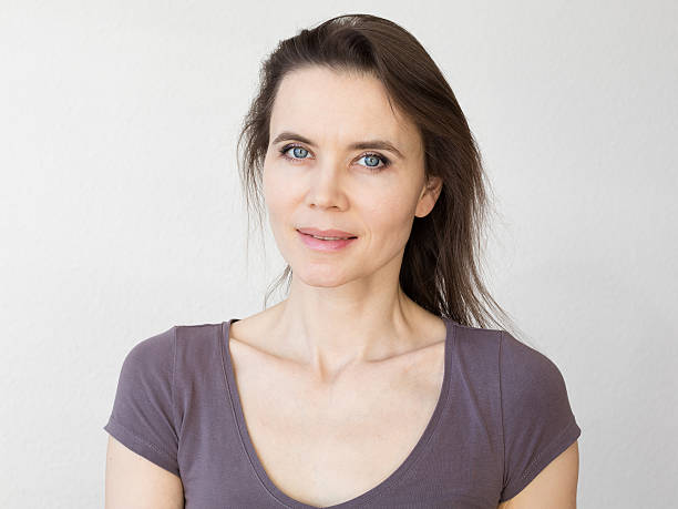 istock Woman with attractive smile looking into camera 535241903