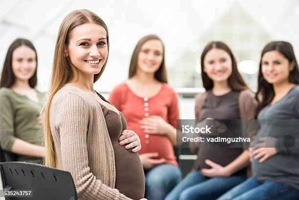 Pregnant Women Stock Photo - Download Image Now - Pregnant, Women, Midwife