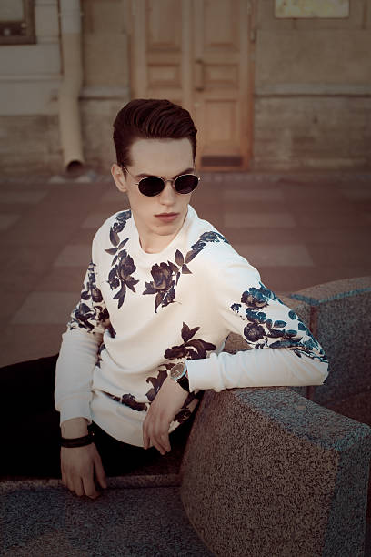 istock Young stylish man. Outdoor. 535245227