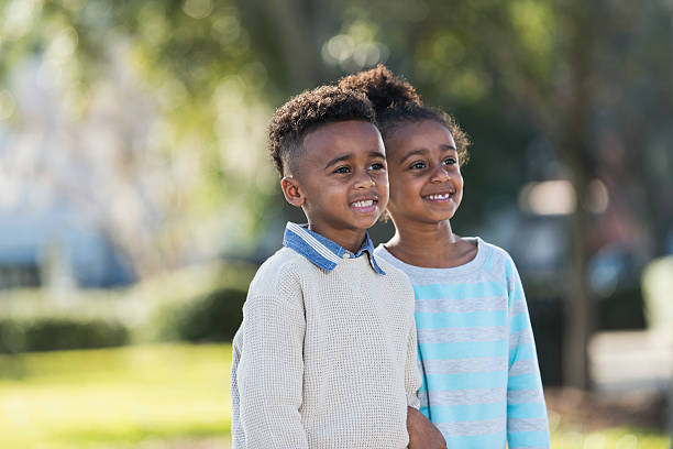 istock Twins, boy and girl 6 years old 535259871