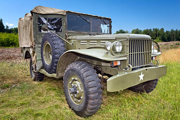 istock Old WW II US Military Truck 535260409