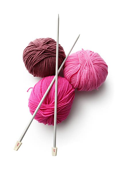 istock Textile: Balls of Wool and Knitting Needles 535261727