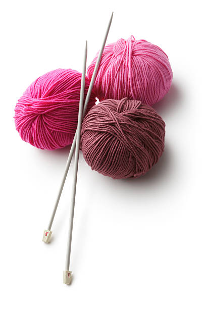 istock Textile: Balls of Wool and Knitting Needles 535261729