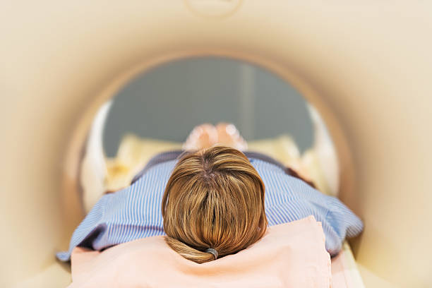 istock Woman receiving an MRI Scan. 535264177