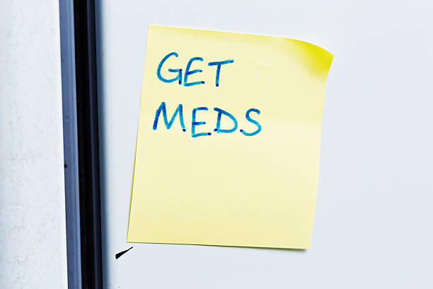 istock Fridge door reminder says simply 