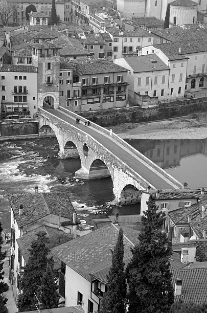istock Verona - Pietra bridge from Castel san Pietro 535264797