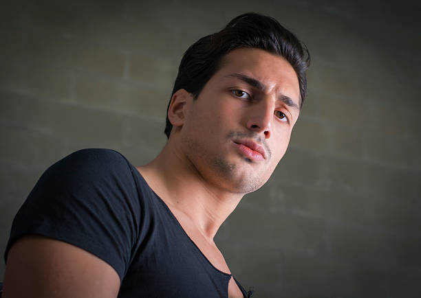 istock Latin young man photographed from below 535267317
