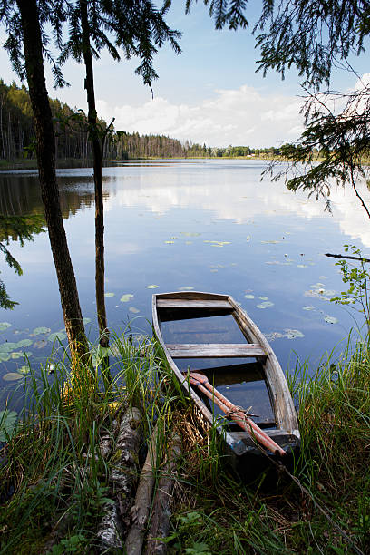 istock Abandoned fishing boat 535277483