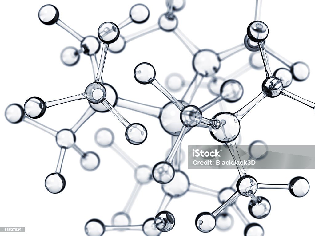 Molekülstruktur - Lizenzfrei Molekül Stock-Foto