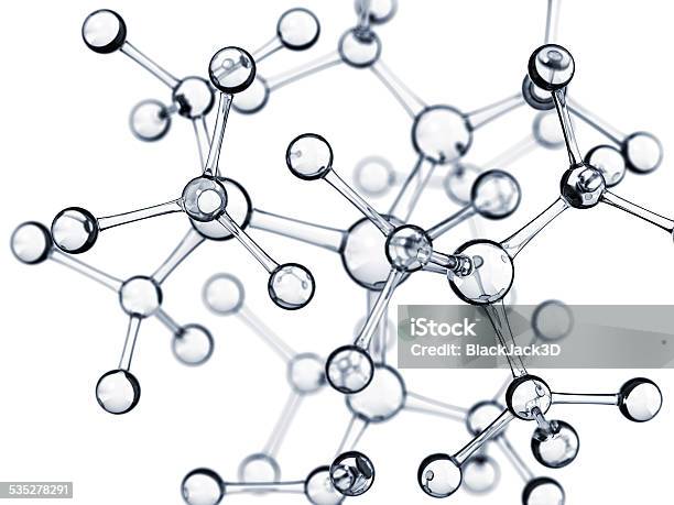 Molekülstruktur Stockfoto und mehr Bilder von Molekül - Molekül, Weißer Hintergrund, Molekülstruktur