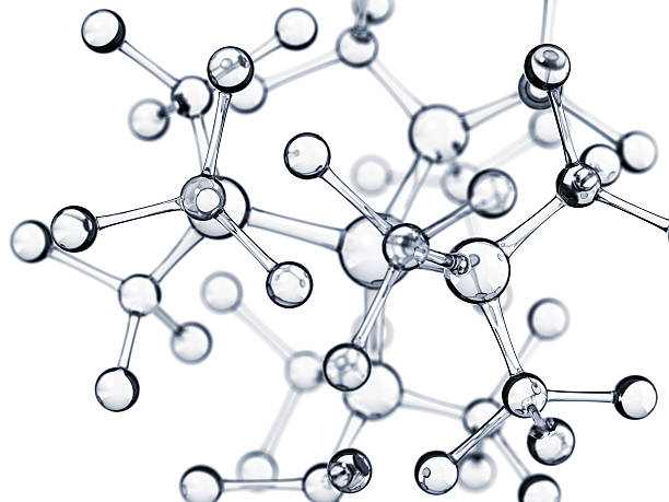 分子構造 - molecular structure molecule dna atom ストックフォトと画像