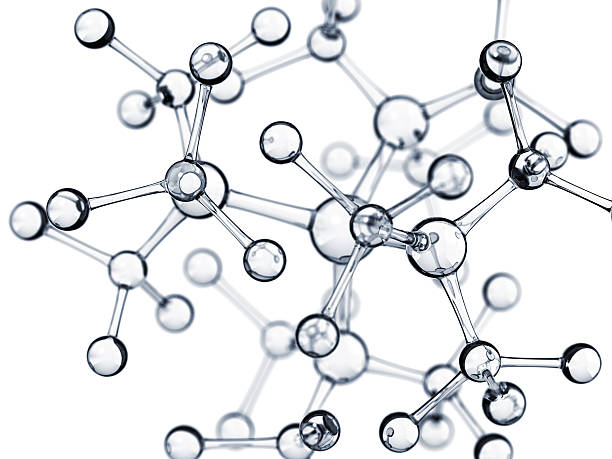 молекулярная структура - atom molecule molecular structure chemistry стоковые фото и изображения