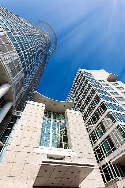 istock Corporate Buildings Against Blue Sky 535279425
