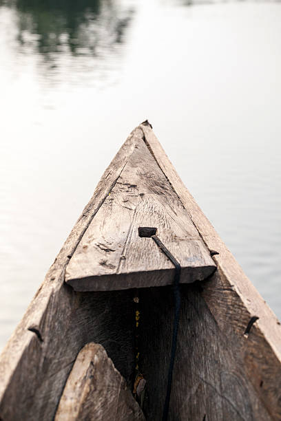 istock Wooden traditional canoe 535280713