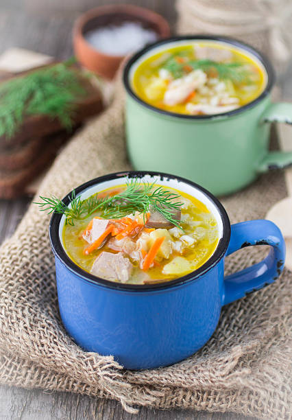 istock chicken soup with barley and vegetables 535293849