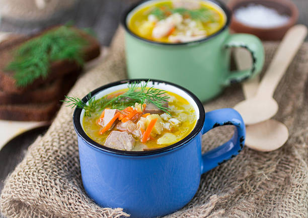 istock chicken soup with barley and vegetables 535293851