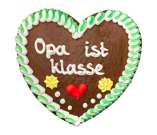 istock Gingerbread Heart Best Grandfather 535295367