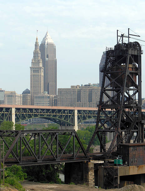 istock Steel Bridges of Cleveland 535296607