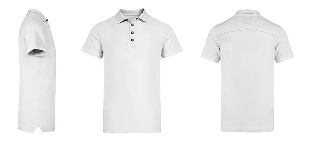 men's white polo multisides modello - polo shirt shirt clothing mannequin foto e immagini stock