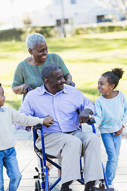 istock Children laughing with their grandparents 535299525