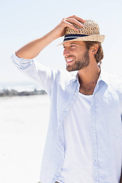 istock Handsome man smiling on promenade 535299705
