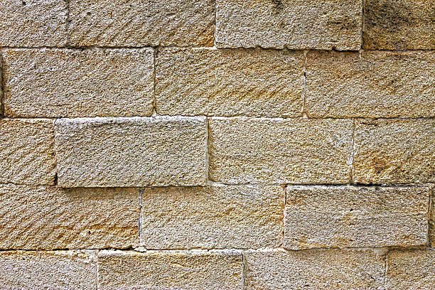 istock Seamless Background Photo Texture Of Gray Rough Brick Wall 535300123