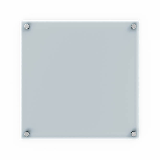 istock Glass Plate isolated on white background 535300529