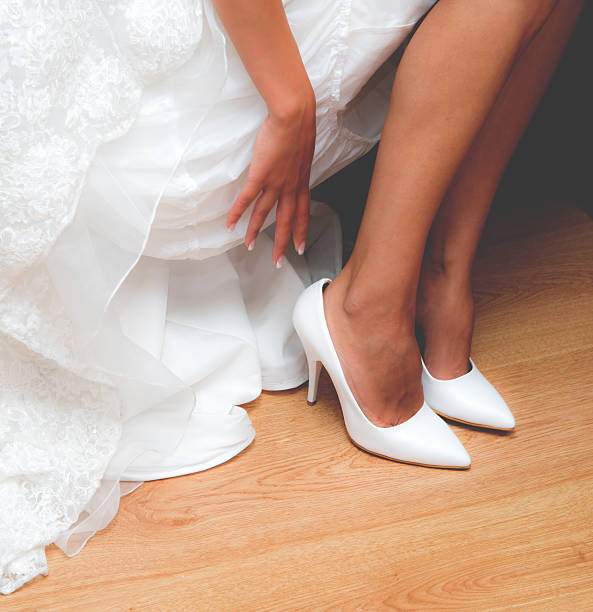 Shoes of the bride