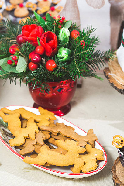 Homemade christmas cookies - gingerbread