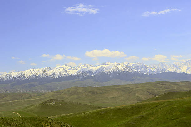 istock Snowy mountains, Sartaly, Kyrgyzstan 535313397