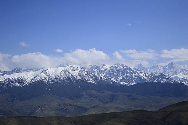 istock Snowy mountains, Sartaly, Kyrgyzstan 535313435