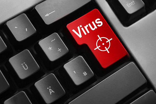 istock keyboard red button virus crosshair 535316793