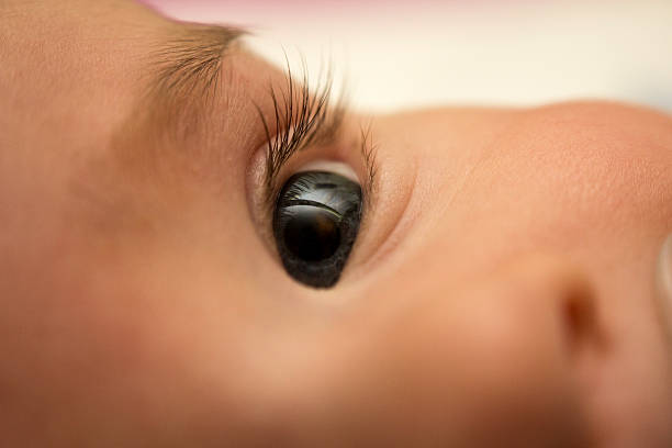 istock Close-up of baby’s eye 535318619