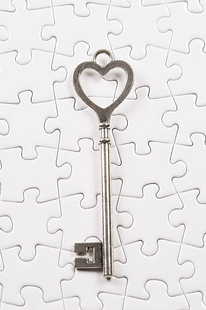 istock Love, valentine concept  key jigsaw 535332785