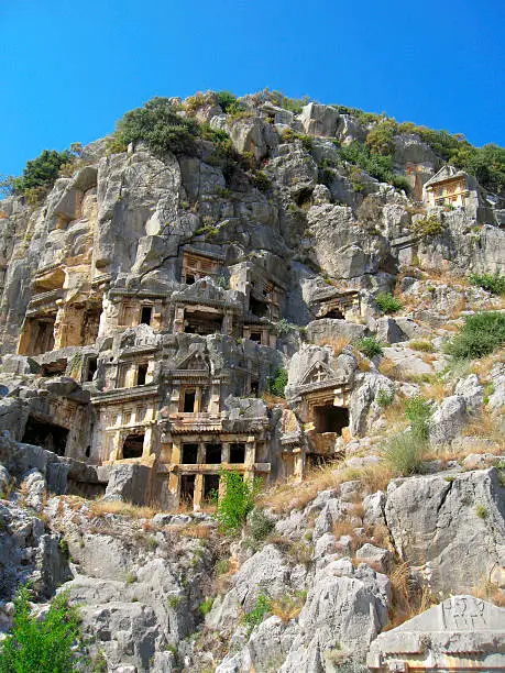 Photo of Ancient Dead Town In Myra Demre Turkey