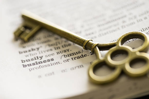 istock Business success, teamwork key concept vision 535334485