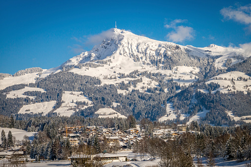 The ski mountain Kitzbüheler Horn