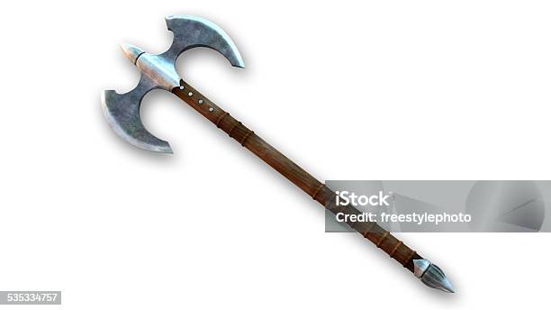 Battle Axe Stock Photo - Download Image Now - Axe, Battle, Medieval